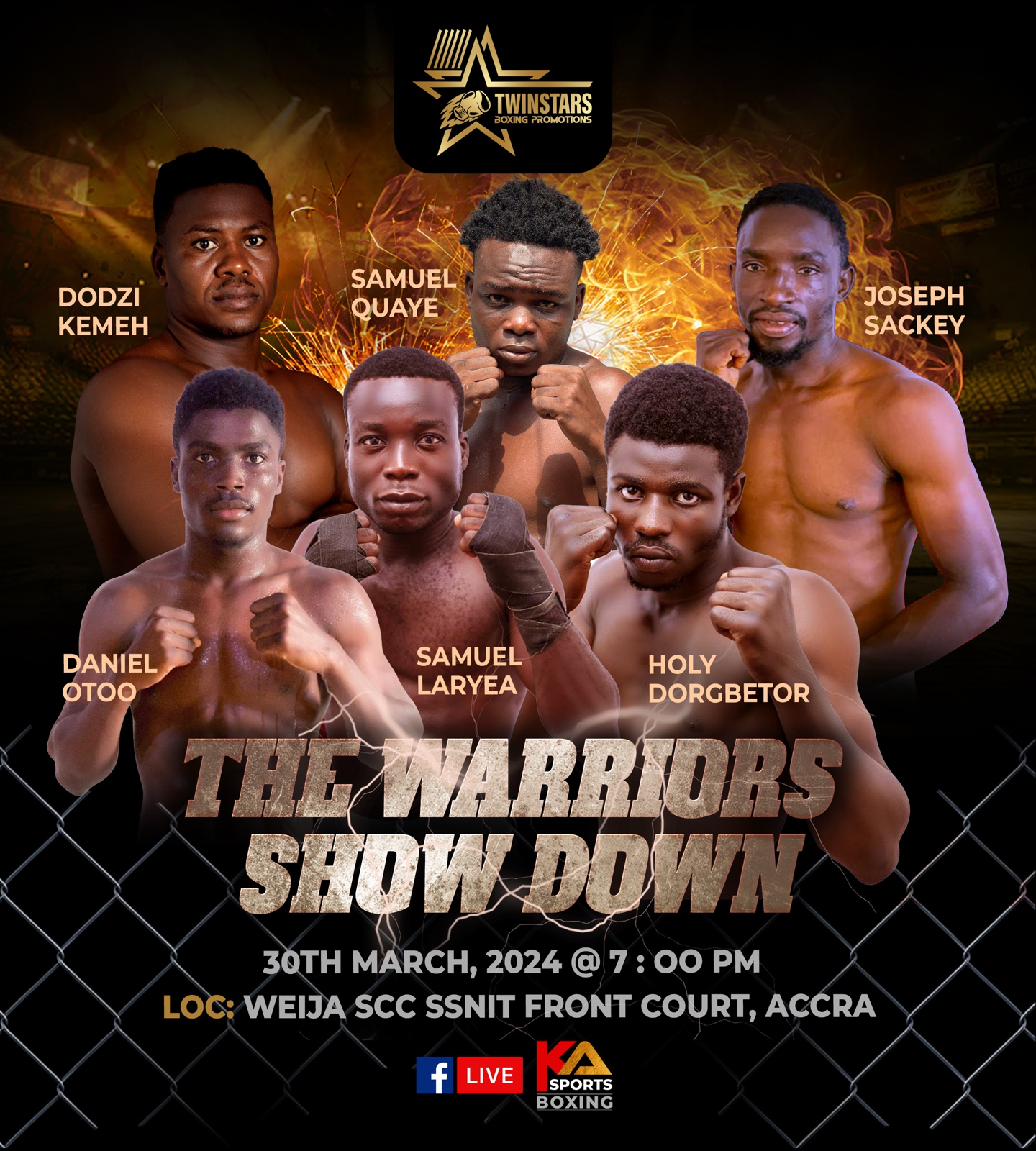 Twin Stars Boxing Promotions Event